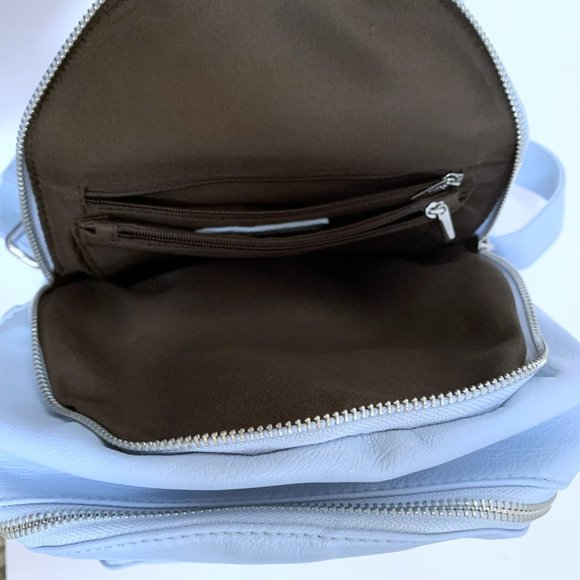 New VASCHY Baby Blue Mini Backpack Purse main image 4